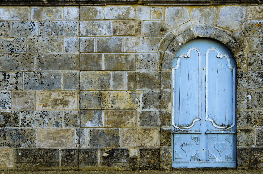 Blue door (4535 visites) Porte bleue