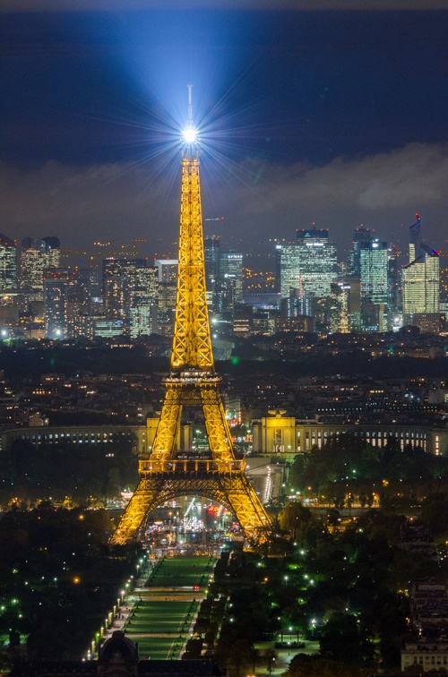 Tour Eiffel (4756 visites) Paris by night