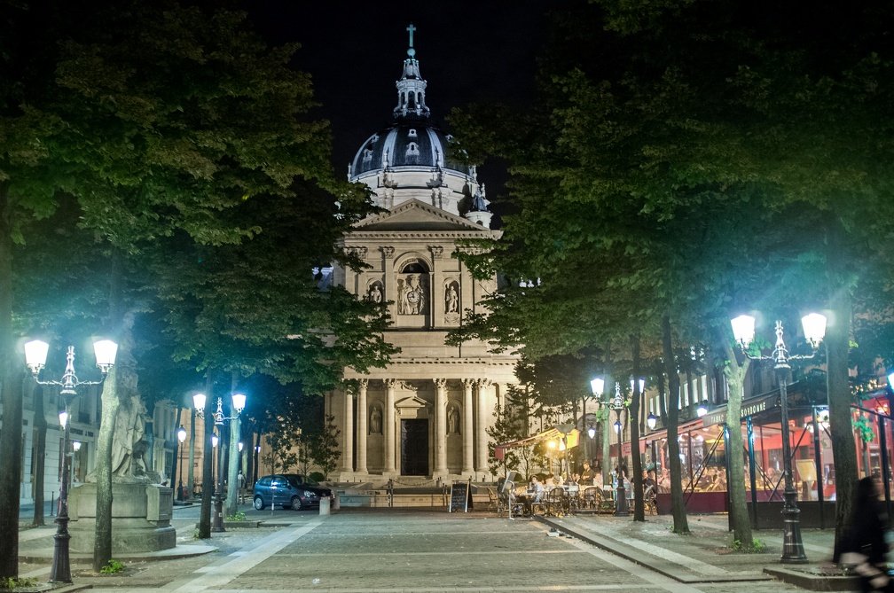 La Sorbonne (4287 visits) Paris by night