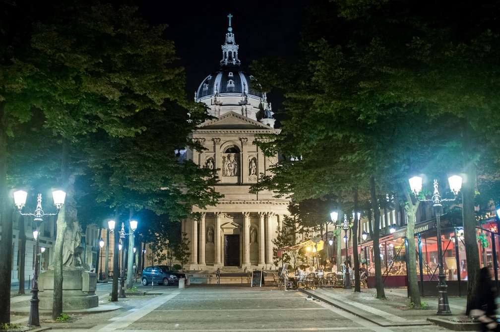 La Sorbonne (4953 visites) Paris by night