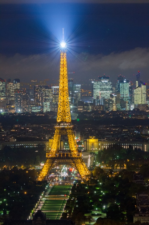 Tour Eiffel (6456 visites) Paris by night