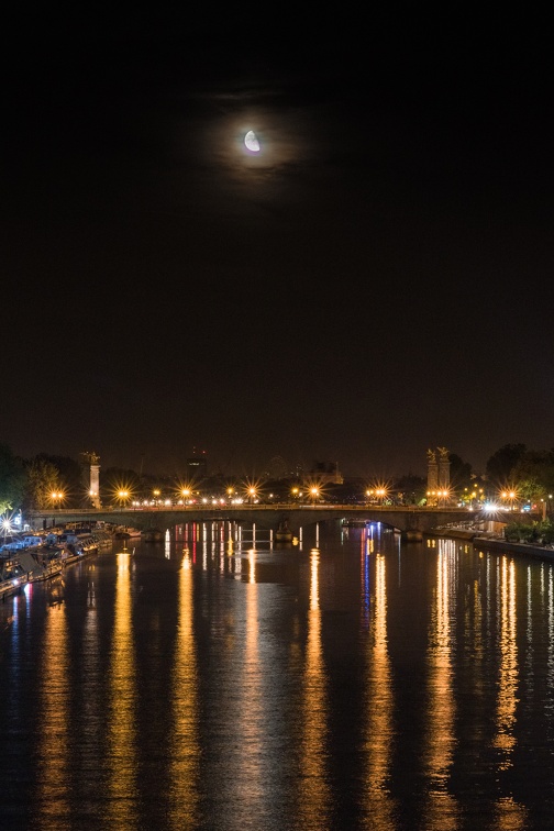 Alexandre III bridge (5956 visites) Paris by night